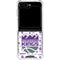 NBA Sacramento Kings History Logo Blast Galaxy Z Flip6 Clear Case